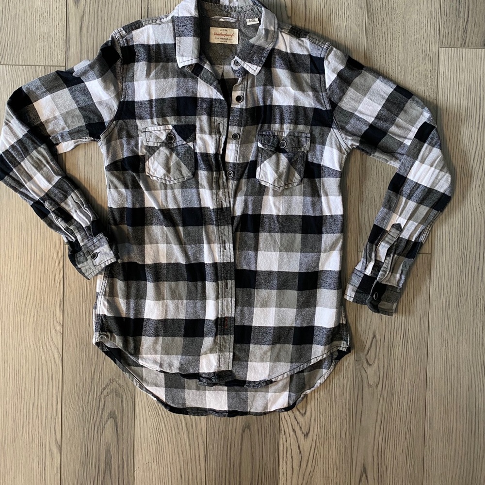 Buffalo Checkered Button Down Flannel - image 1